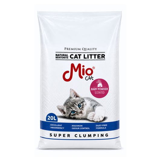 Mio Arena Compacta Baby Powder para Gato 20 L