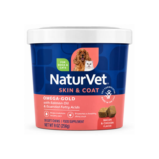 Suplemento NaturVet para Piel, Pelaje y Aliento