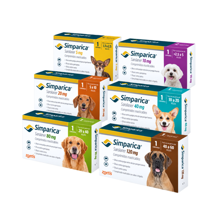 Desparasitante Externo Para Perros Simparica 1 Tableta
