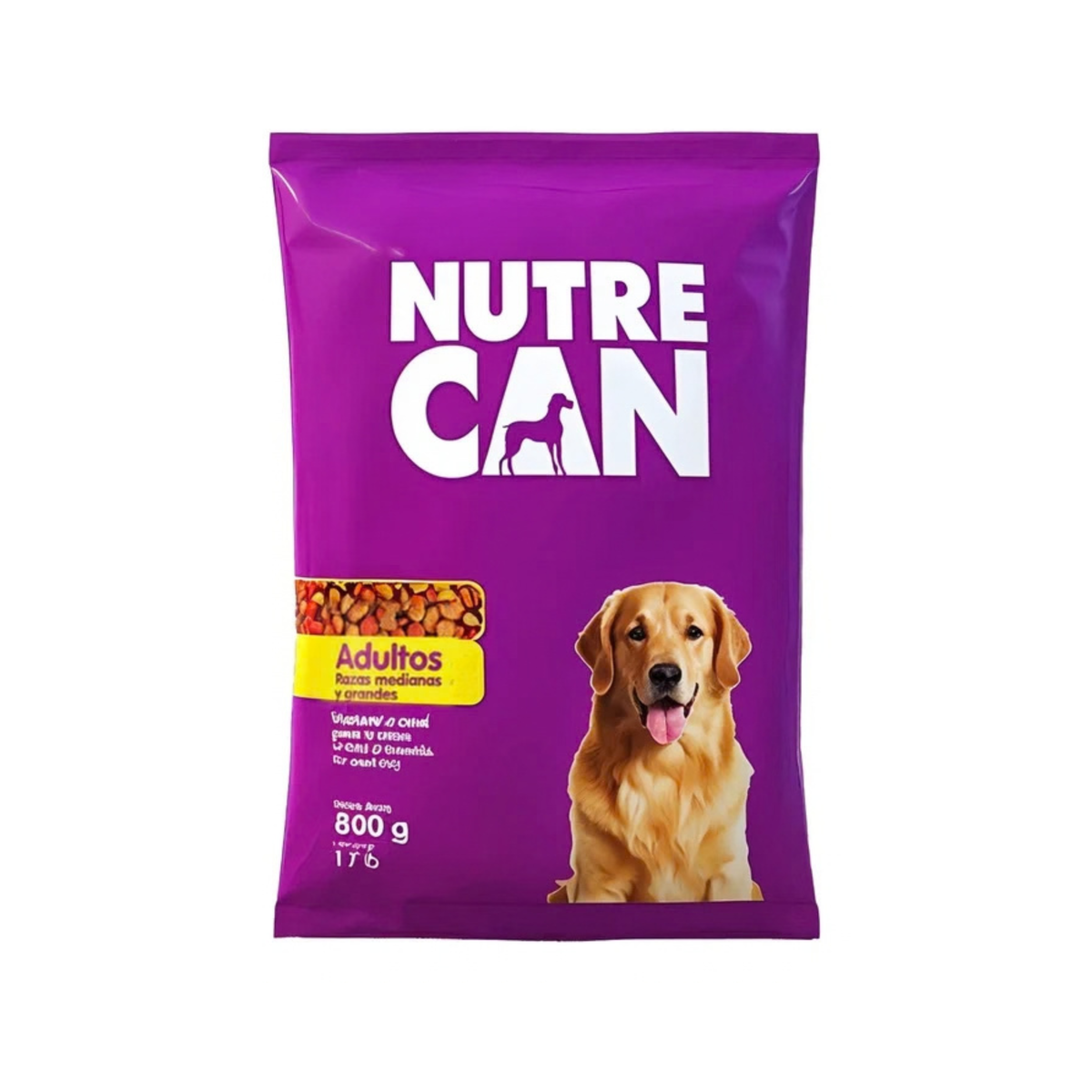 Alimento Seco Para Perros Adultos NutreCan Raza Mediana y Grande