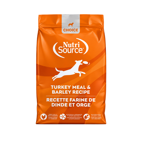 Alimento Nutri Source para perros de pavo y cebada 5LB