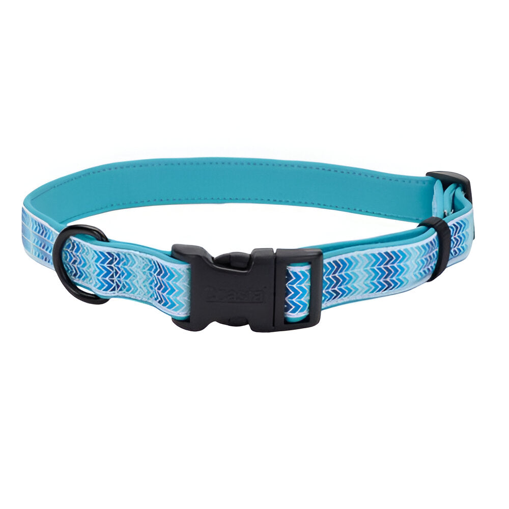 Collar Verde Azulado 5/8" x 8"-12"