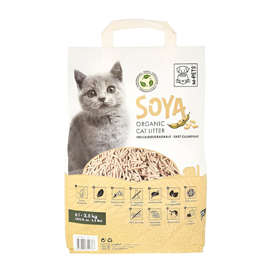 Arena de Soya Natural 6L Biodegradable