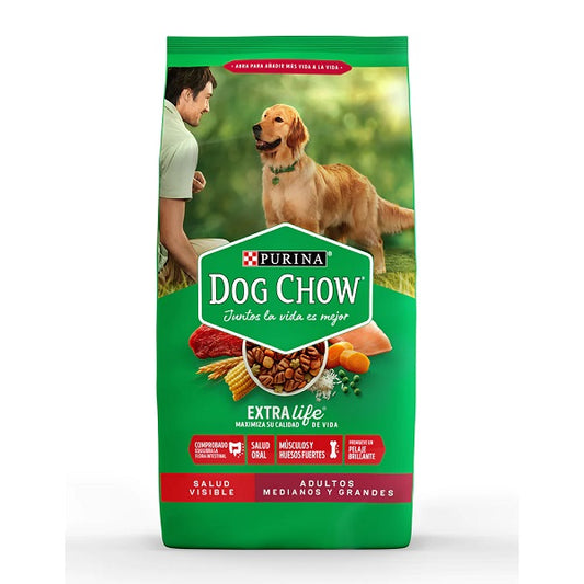 Dog Chow Adulto Razas Medianas y Grandes 2Kg