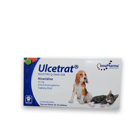 Ulcerat 10 MG 10 Tabletas