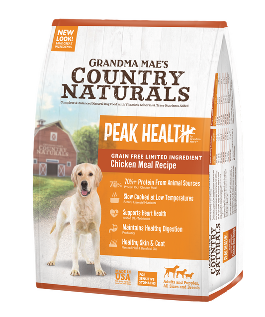 Alimento para Perro Grandma Mae´s Country Naturals Grain Free Sabor  Pollo 4 Lb