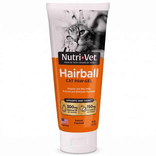 Suplemento NutriVet en gel para gatos sabor a salmón 3Oz