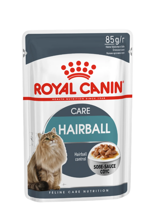 Alimento Húmedo en Lata Para Gatos Royal Canin Hairball Pouch 85g