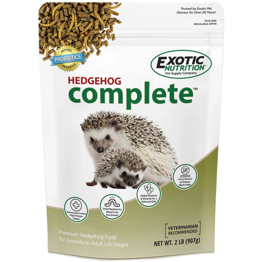 Exotic Nutrition Alimento Completo Para Erizos 2LB