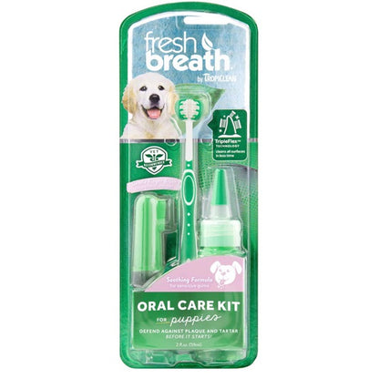 Kit De Cuidado Oral Tropiclean para Cachorro