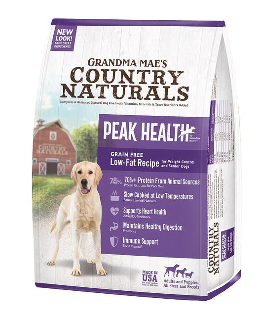 Alimento para Perros Grandma Mae's Grain Free Bajo en Grasa Adultos y Senior 4Lb