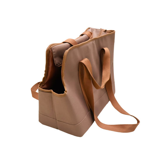 Bolsa De Viaje Para Mascota Chocolate