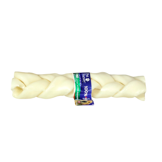 Trenza de Carnaza Sabor Natural 7"