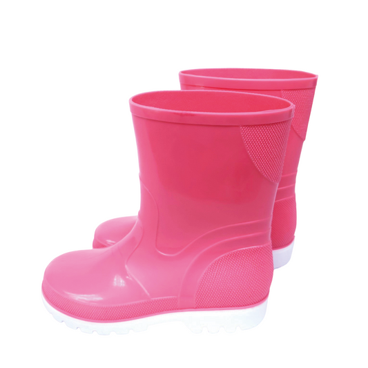 Bota Para Niños Pablito Rosado Blanco No.30