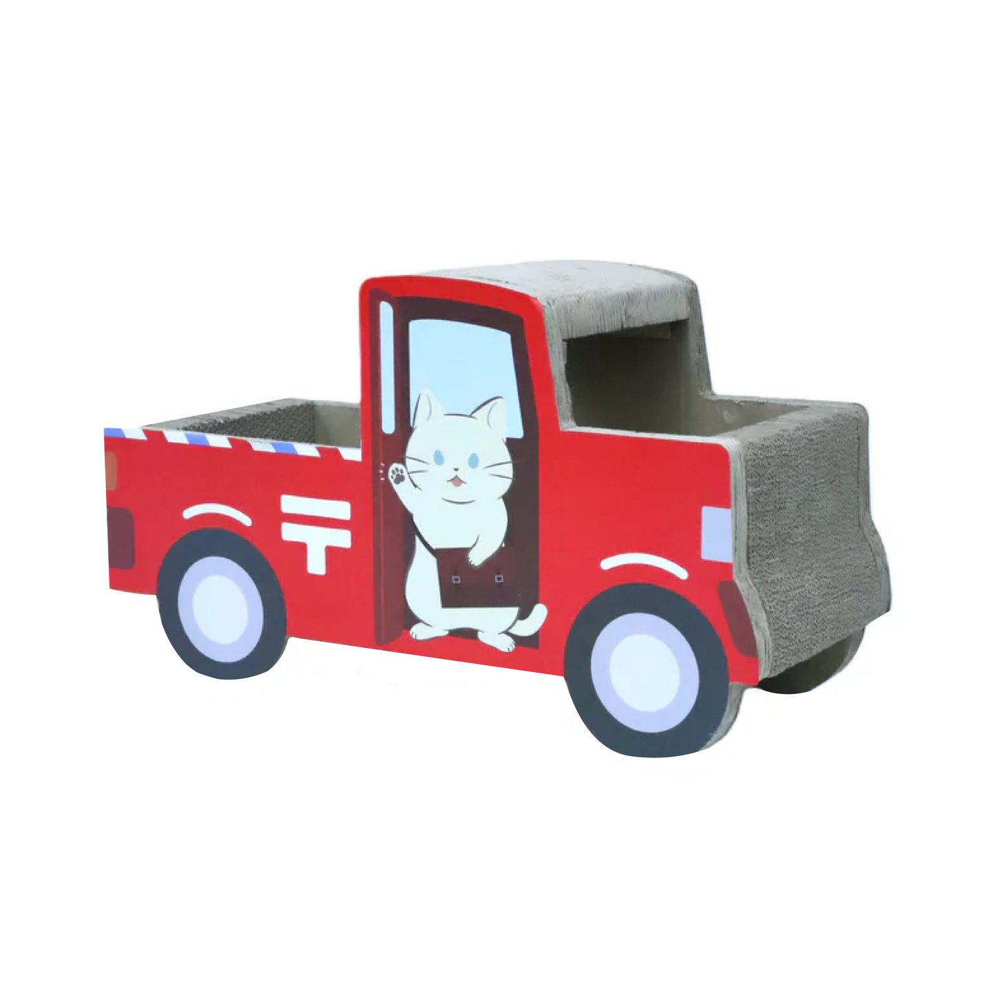Cartón Rascador Truck Rojo