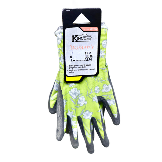 Guantes de Jardin Verde Lima Latex-M