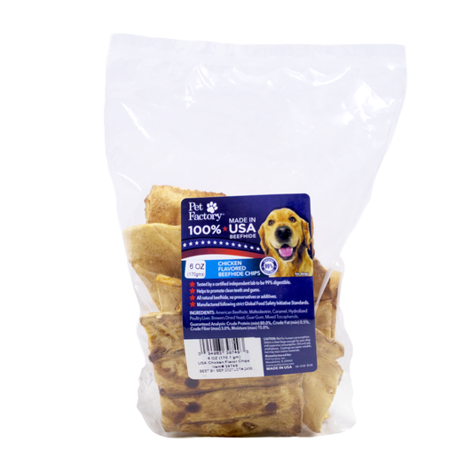 Chips de Carnaza Sabor a Pollo 6Oz