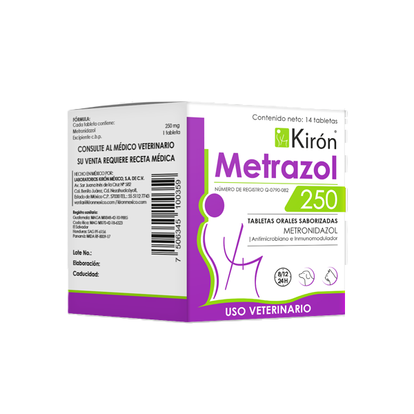 Metrazol 250MG 14 Tabletas