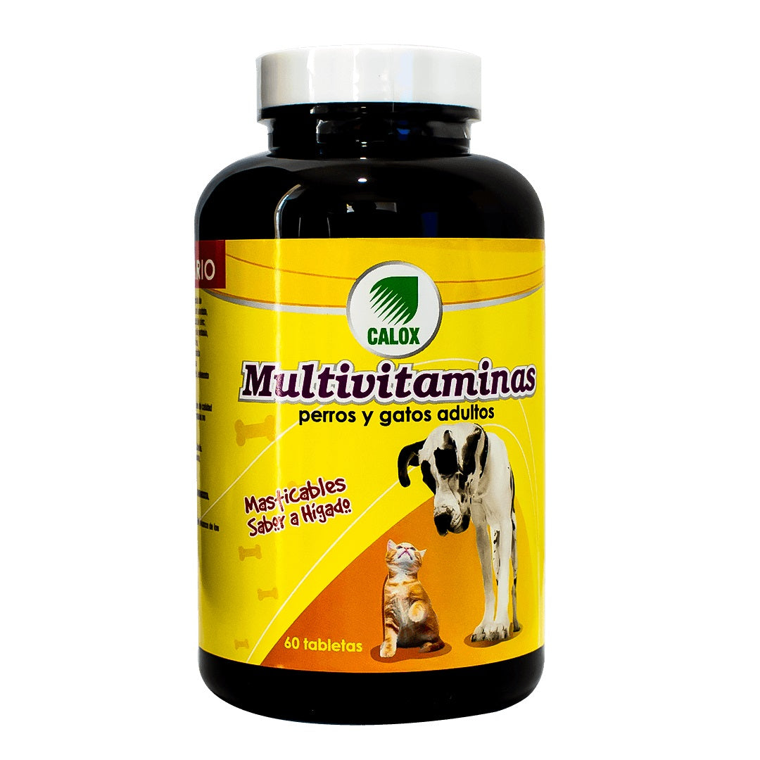 Multivitaminas para Perros y Gatos Adultos 60Tabs