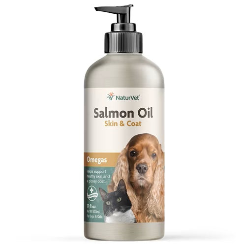 Aceite de Salmón Natruvet Plus Omega 17 Oz