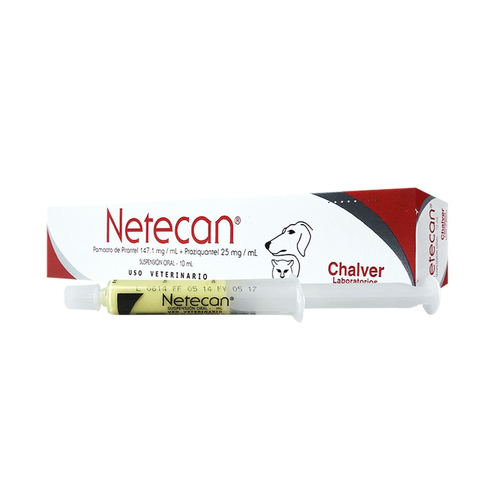 Antiparasitario Interno Netecan Jeringa 10 mL