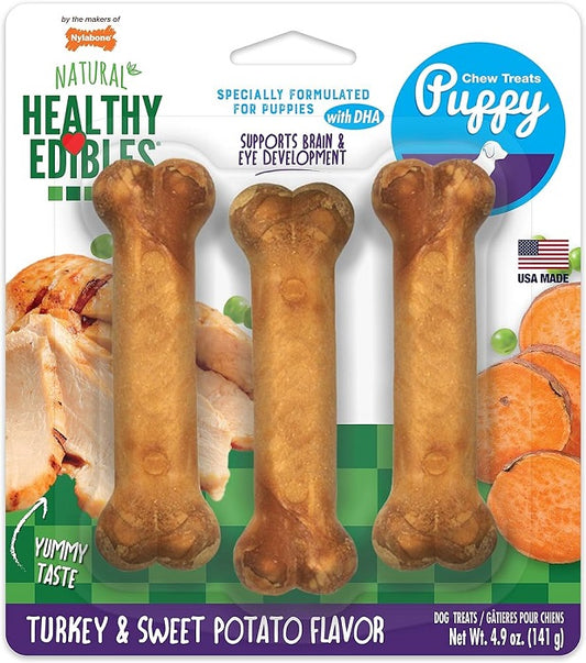 Nylabone Hueso Regular Patata Pavo