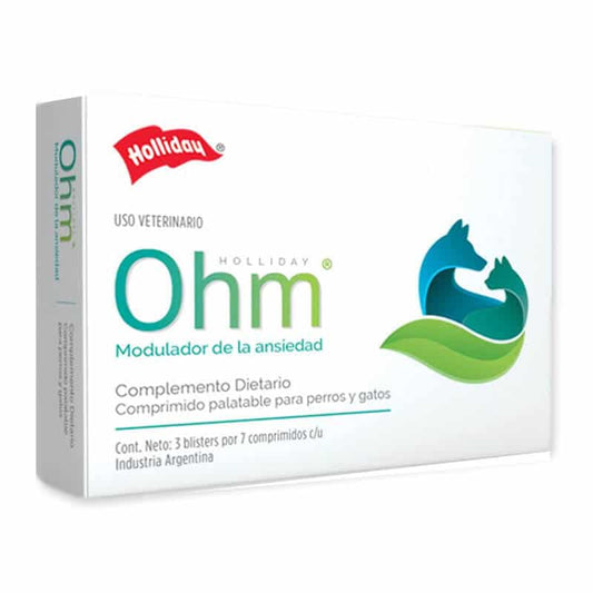 Ohm Modulador Ansiedad 21 Tabletas