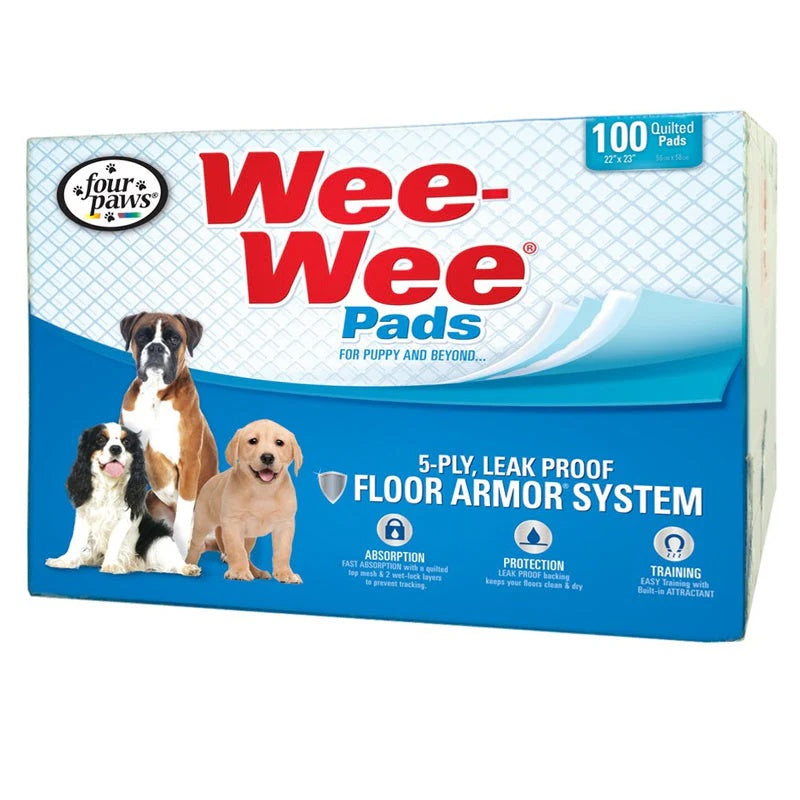 Pads para Perros Wee Wee Pad No Worries 100 unidades