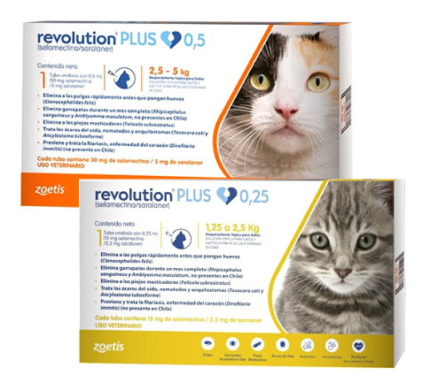 Desparasitantes Externo Para Gatos Revolution Plus 1 Pipeta