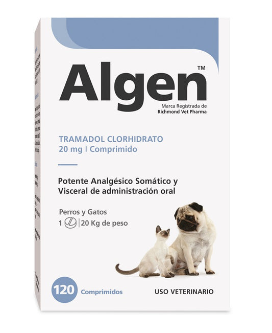 Algen 20 Mg 120 Tabletas