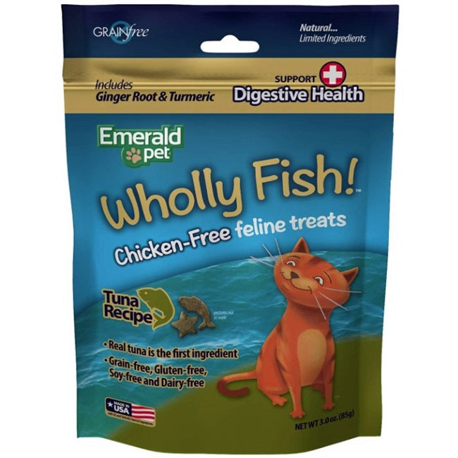 Snack Emerald Pet Wholly Fish Tuna + Digestive