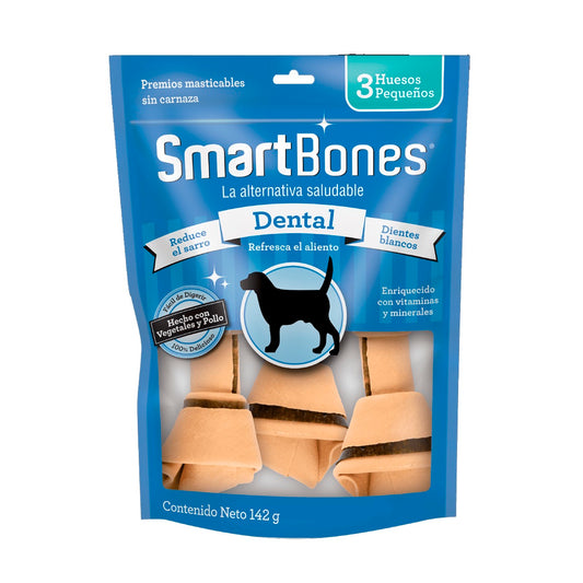 Snack Smartbones Dental Pequeño 3 unidades