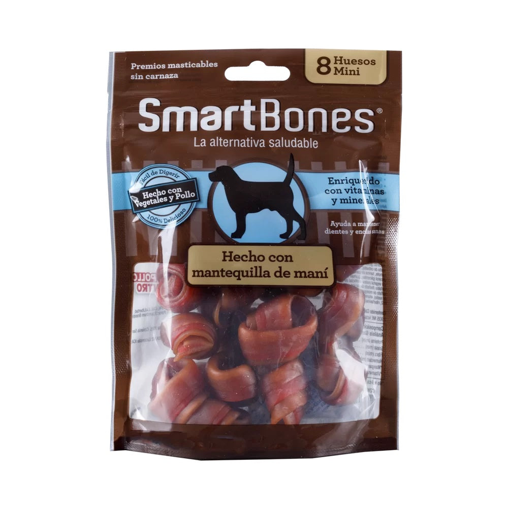 Snack Smartbones Mantequilla de Maní Mini 8