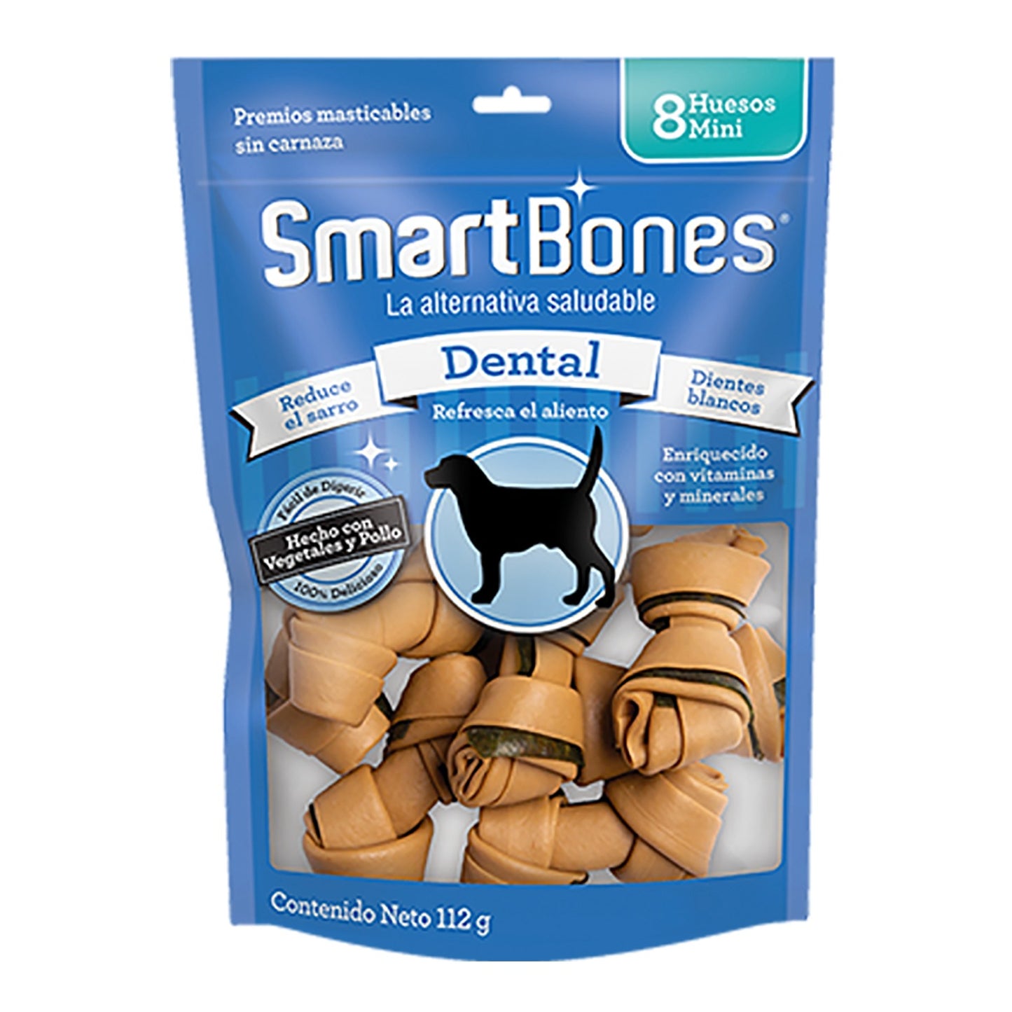 Snack Smartbones Mini Dental 8 Ct