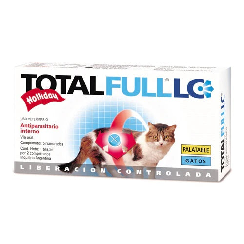 Desparasitante Interno Para Gatos Total Full Lc 2 Comprimidos