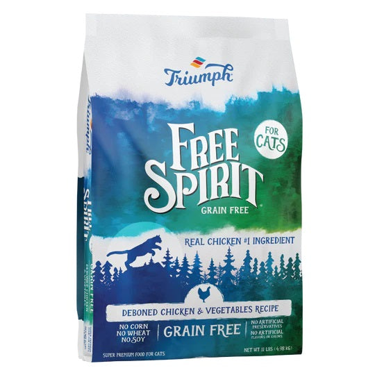 Alimento Seco Para Gatos Triumph Pollo Free Spirit