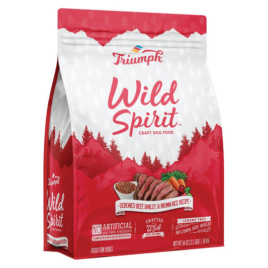 Wild Spirit Carne, Cebada, Arroz Integral 3.5LB