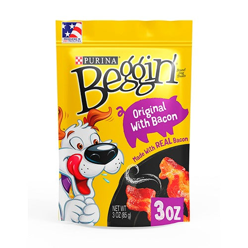 Snack Beggin Bacon de Purina