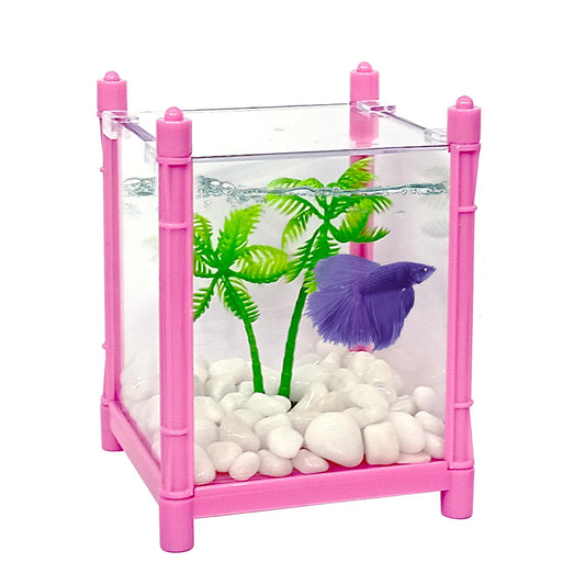 Pecera Plastica para Bettas Colores Variados