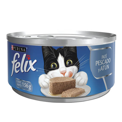 Felix Pate Pescado y Atún 156g