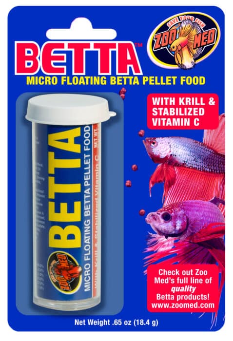 Alimento Zoo Med Micro Pellets para Bettas 0.65Oz