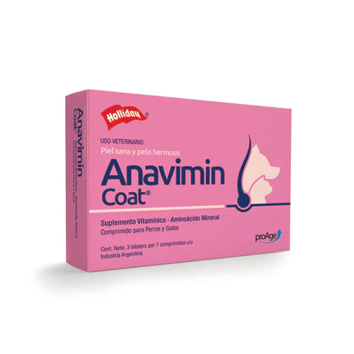 Anavimin Coat Tableta para Perro y Gato