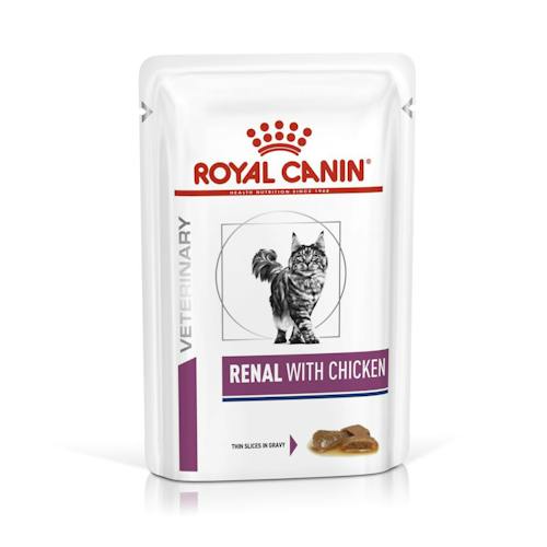 Alimento Húmedo Para Gatos Royal Canin Renal Pouch 100g