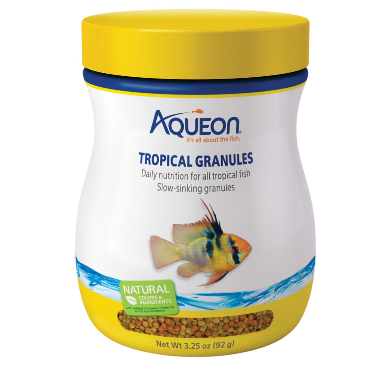 Alimento Aqueon Granulado para Peces Tropicales 3.25 Oz