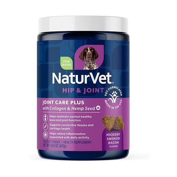 Suplemento con Hemp para Articulaciones NaturVet 60 unidades