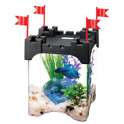 Kit Para Bettas Castillo Negro