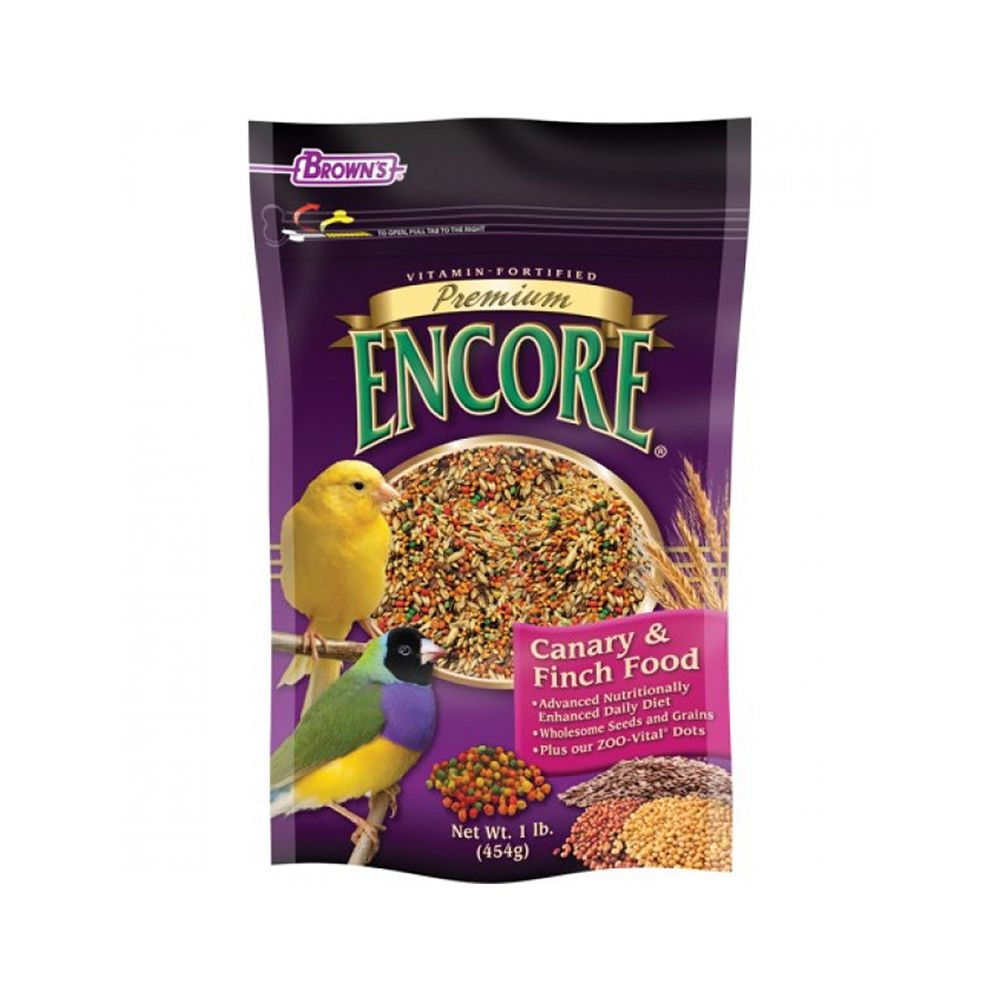 Alimento Encore Premium para Canarios y Finches 1 Lb