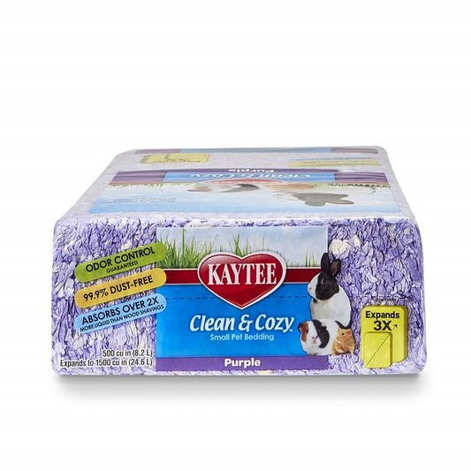 Viruta de Papel Morada Kaytee 500 Cu In.