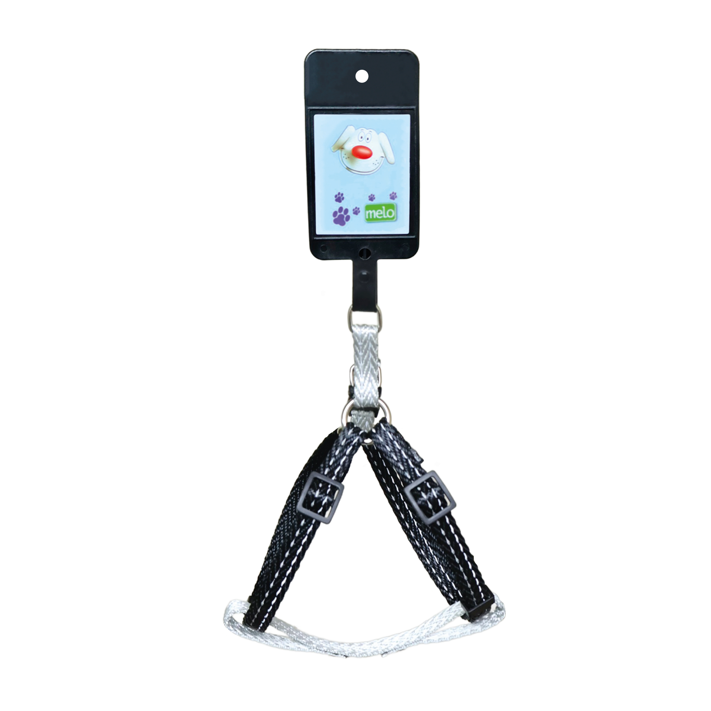 Pechera Negra Gris 10Mmx25 35Cm