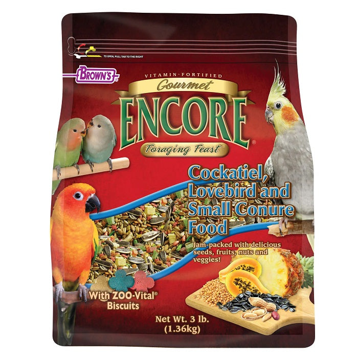 Alimento Browns Encore Cacatua Gourmet 3 Lb